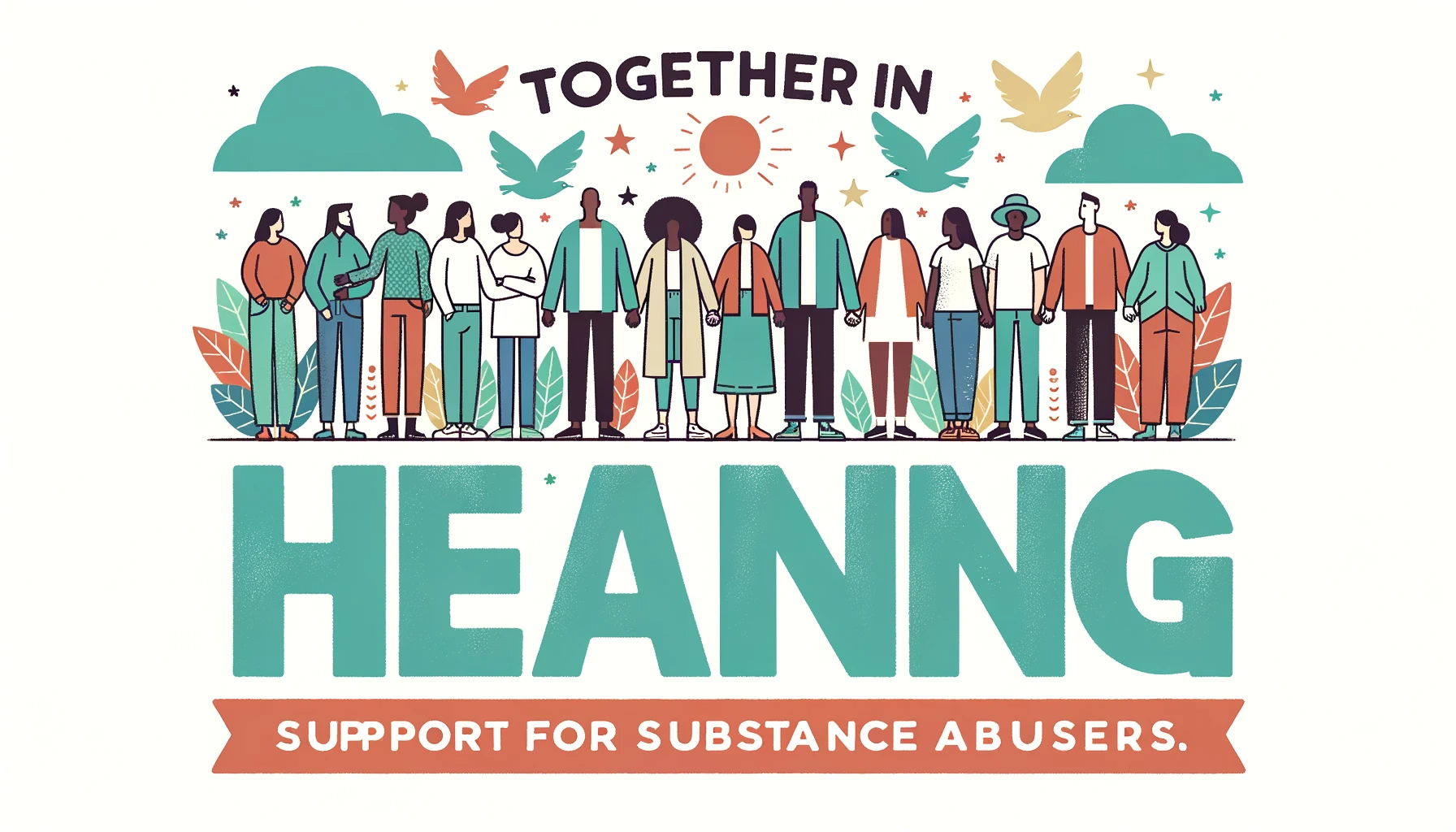 Diverse group of people supporting each other in addiction recovery in Saskatoon, Saskatchewan - Individuals sharing their stories of triumph and transformation in drug and alcohol treatment in Saskatoon, Saskatchewan.